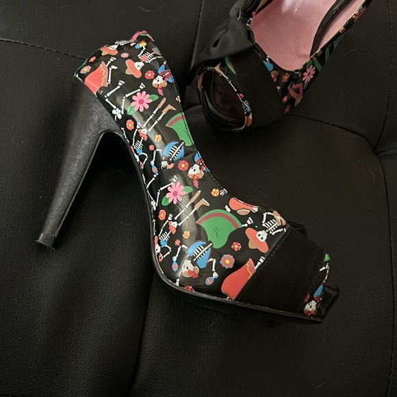 Gorgeous pinup shoes worn only once - Picture 2 of 6